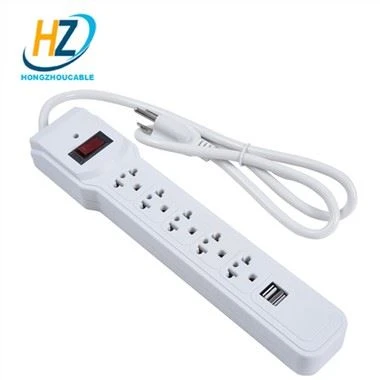 5-uttag grenuttag med usb-portar
